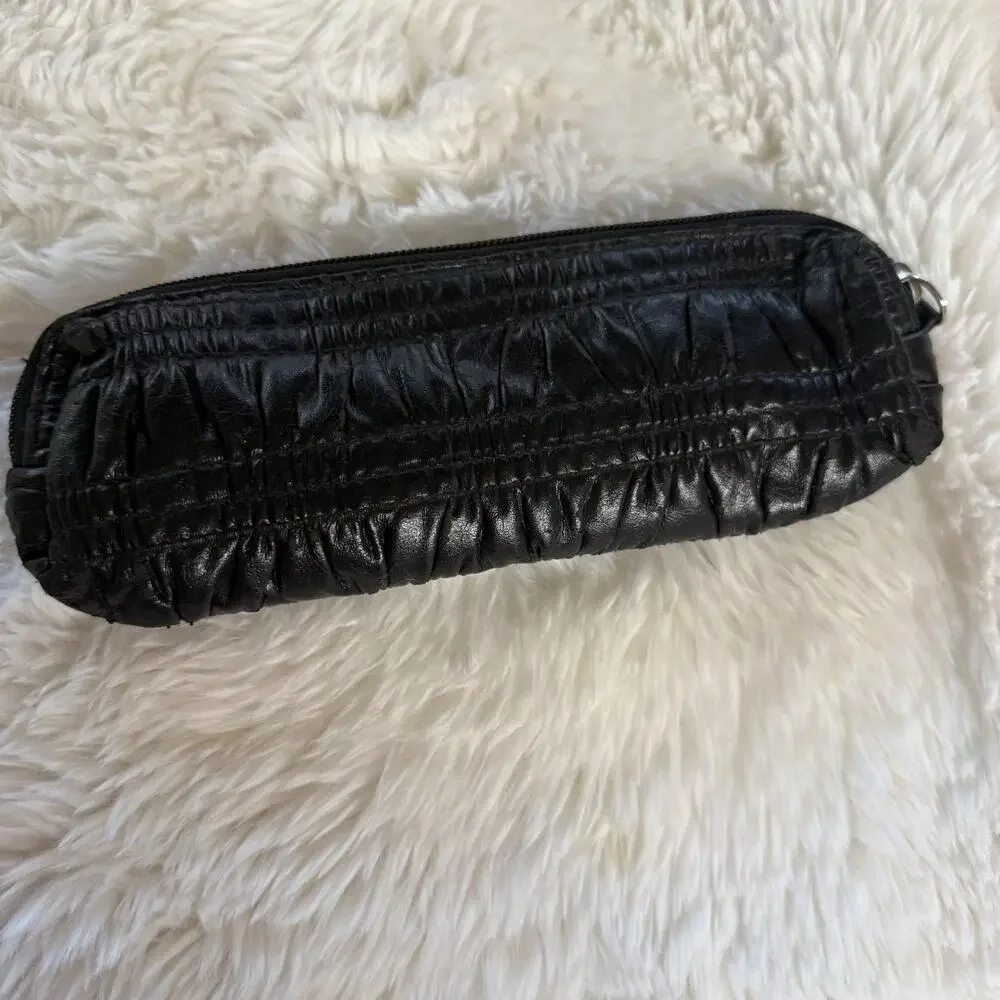 Sanrio Hello Kitty Faux Leather Pencil Case Pouch Bag